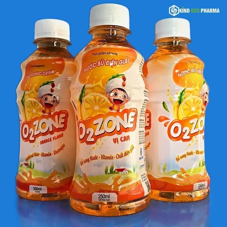 Nước bù điện giải O2 Zone – Vị cam