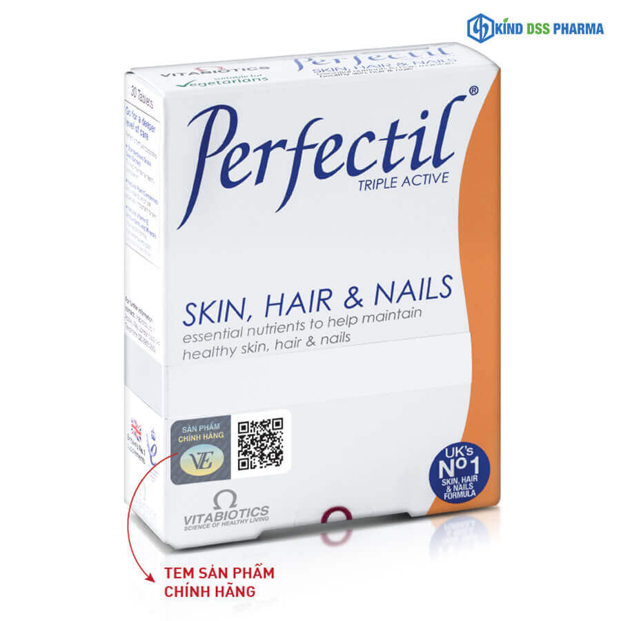 Perfectil làm đẹp da, tóc, móng từ bên trong