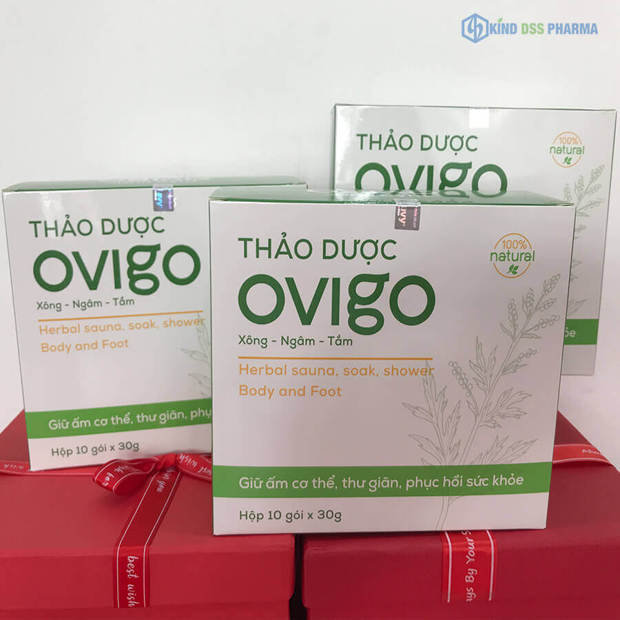 Thảo dược xông ngâm tắm Ovigo